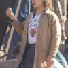 Stranger Things S05 Dustin Henderson Brown Jacket