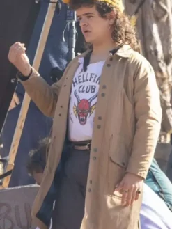 Stranger Things S05 Dustin Henderson Brown Jacket