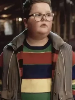 Stranger Things S05 Jake Connelly Grey Vest
