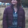 Such Brave Girls S02 Louise Brealey Puffer Purple Jacket