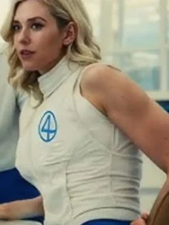 The Fantastic Four First Steps 2025 Vanessa Kirby White Vest