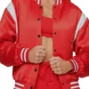 The Real Housewives of Orange County Emily Simpson Bomber Red Jacket
