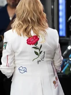 The Today Show Trisha Yearwood White Summer Love Blazer