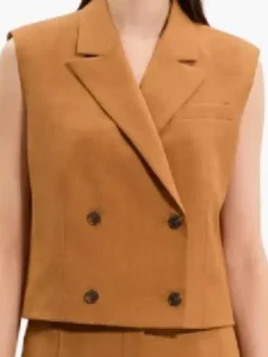 The View 2025 Brown Alyssa Farah Griffin Vest