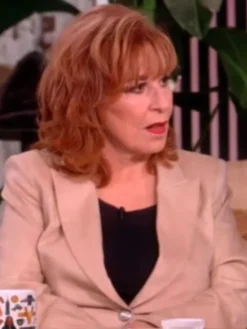 The View 2025 Joy Behar Beige Blazer