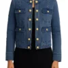 The View 2025 Joy Behar Collarless Denim Jacket