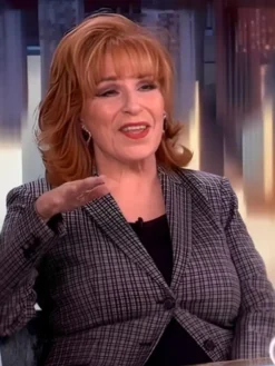 The View 2025 Joy Behar Plaid Blazer