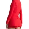 The View 2025 Red Sara Haines Jacket