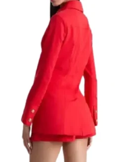 The View 2025 Red Sara Haines Jacket