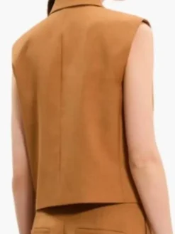 The View Brown 2025 Alyssa Farah Griffin Vest