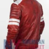 Tyler Durden Fight Club Leather Real Jacket