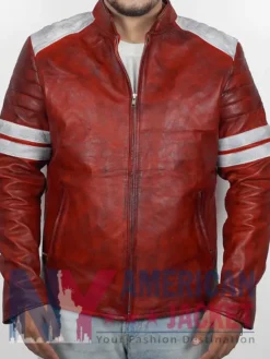 Tyler Durden Fight Leather Club Real Jacket