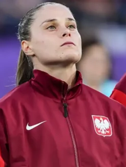 UEFA Women’s EURO 2025 Ewa Pajor Red Jacket