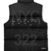 UFC 322 Metro Full-Zip Puffer Black Vest