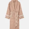 Versace Baroque Beige Bathrobe