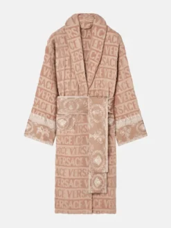 Versace Baroque Beige Bathrobe