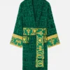 Versace Baroque Green Bathrobe