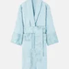 Versace Baroque Light Blue Bathrobe