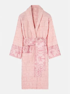 Versace Baroque Pink Bathrobe