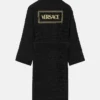 Versace Black Icon Bathrobe