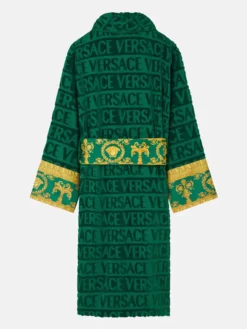 Versace Baroque Green Bathrobe