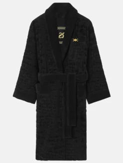 Versace Icon Black Bathrobe