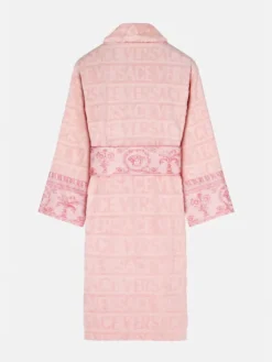 Versace Pink Baroque Bathrobe