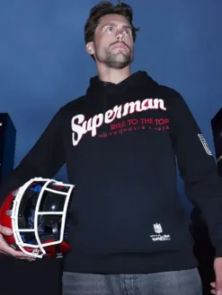 Warner Bros Superman X NFL Force For Good Hoodie
