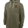 Washington Commanders Salute to Service 2025 Olive Hoodie