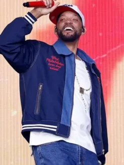 Will Smith Based on a True Story Tour Blue Jacket