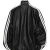 Women's Gym Black Vetements Leather Jacket