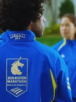 2026 Boston Marathon Blue Jacket