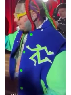 6ix9ine Jake Paul vs Anthony Joshua Varsity Jacket