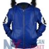 8 Ball Multiple Hooded Colors Unisex Bomber Leather Jacket
