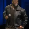 Acting My Age Kevin Hart Black Leather Jacket