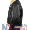 Alden Shearling Bomber Black SF Jacket