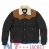 Black Puffer Jacket Stegaro