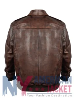 Bomber Full Leather Grain Jacket