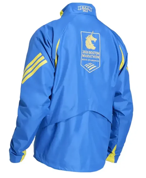 Boston Marathon 2026 Blue Jacket - NY American Jacket