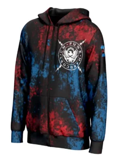 CM Punk Straight Edge Hardcore Champion Black Hoodie