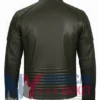 Cafe Leather Men's Racer Quilted Jacket
