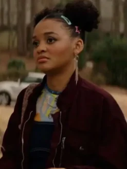 Scream 7 Tatum’s Friend Maroon Jacket