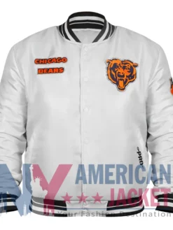 Chicago Bears Classic Retro Rib Jacket