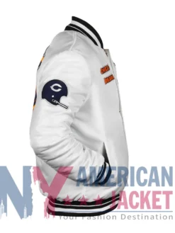 Chicago Bears Rib Classic Retro Jacket
