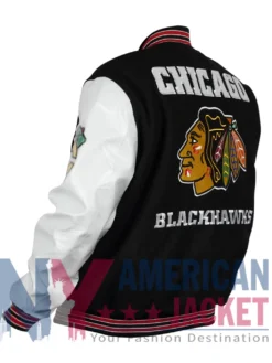 Chicago Blackhawks Varsity Jacket