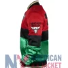 Chicago Bulls 75th Satin Anniversary Color Block Jacket