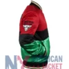 Chicago Bulls Satin 75th Anniversary Color Block Jacket