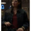Chicago Fire S14 Violet Mikami Black Bomber Jacket
