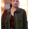 Chicago Fire S14 Violet Mikami Green Cotton Jacket