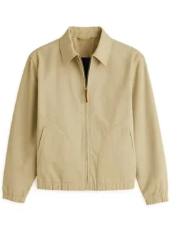 David Eigenberg TV Series Chicago Fire Season14 2025 Christopher Herrmann Beige Cotton Jacket